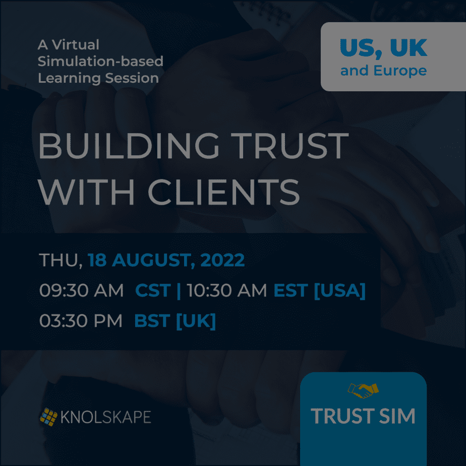 Building Trust with Clients by KNOLSKAPE for US, UK and Europe