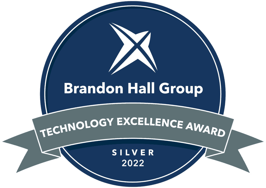 KNOLSKAPE wins the Brandon Hall Group Technology Excellence Silver Award 2022 in the Best Advance in Gaming or Simulation category