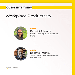 Guest Interview Darshini Sitharam and Dr. Ritwik Mishra on Workplace