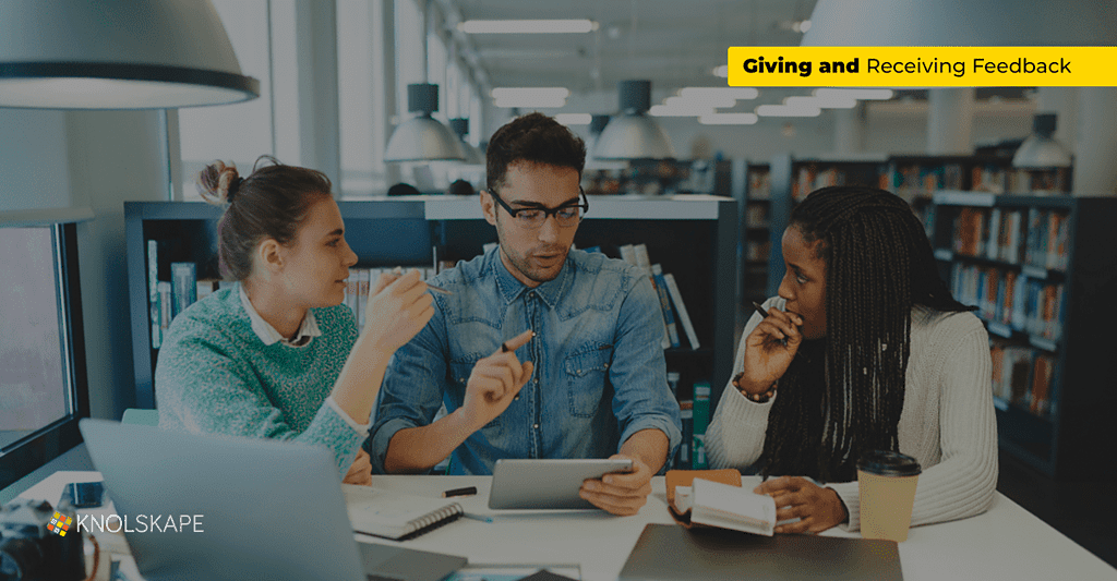 KNOLSKAPE Blog – Giving and Receiving
