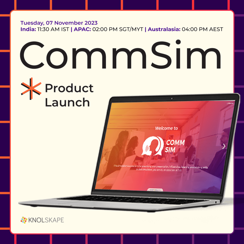CommSim for Effective Communication – Product Launch by KNOLSKAPE
