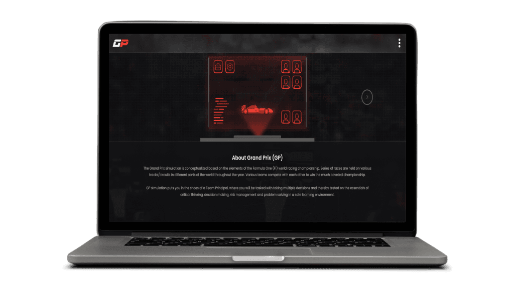 KNOLSKAPE - GrandPrix for Critical Thinking for Better Decision-Making - a simulation-based learning program