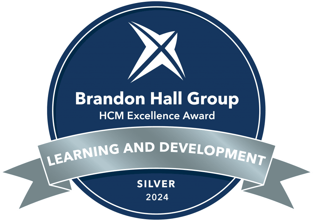 KNOLSKAPE - 2024 Brandon Hall Group SILVER HCM Excellence Award in Learning and Development for Prodapt's Emerging Leaders Program in 2 categories