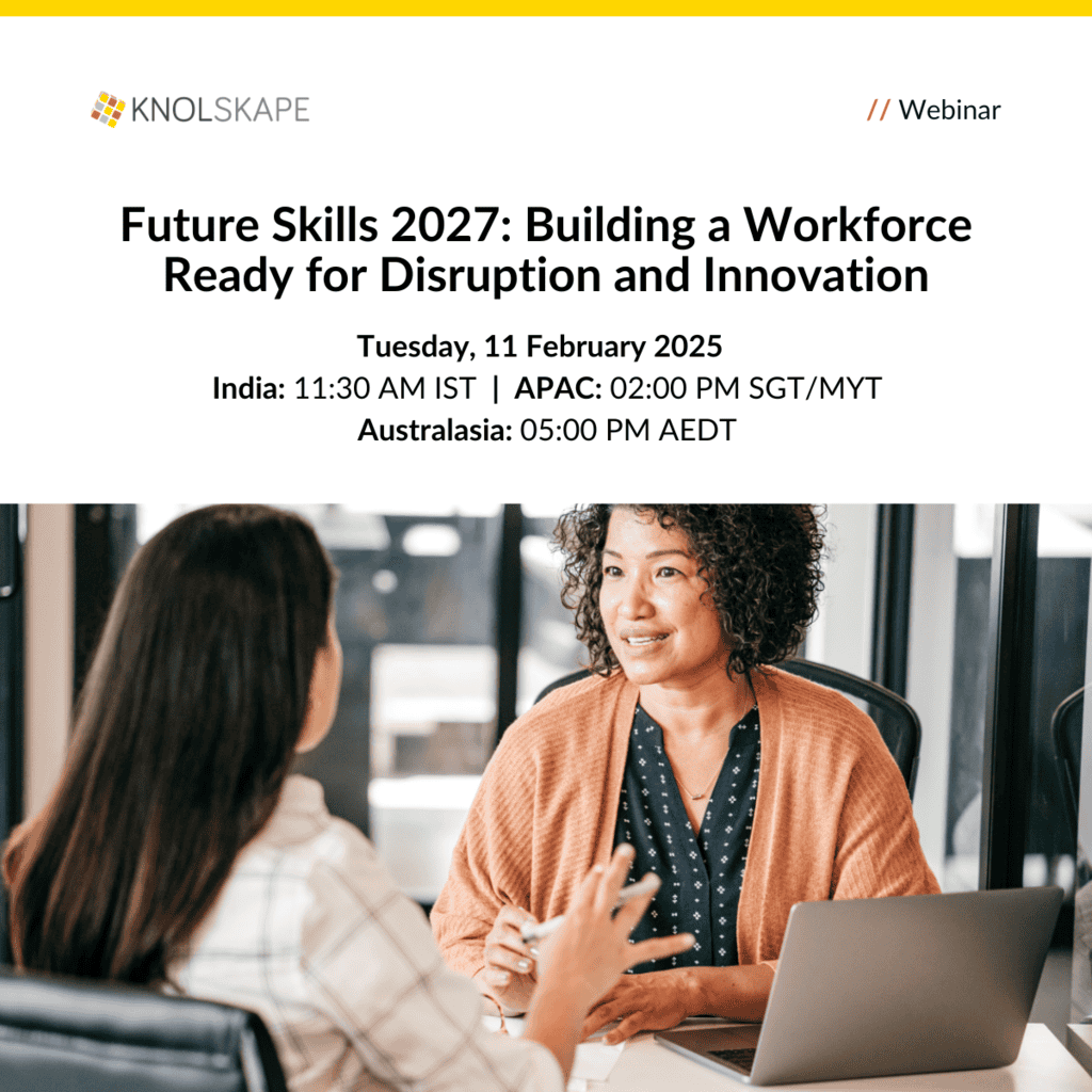 KNOLSKAPE - Future Skills 2027 Building a Workforce Ready for Disruption and Innovation - 11 Feb 2025