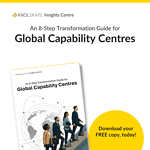 KNOLSKAPE Insights Centre - An 8-Step Transformation Guide for Global Capability Centres